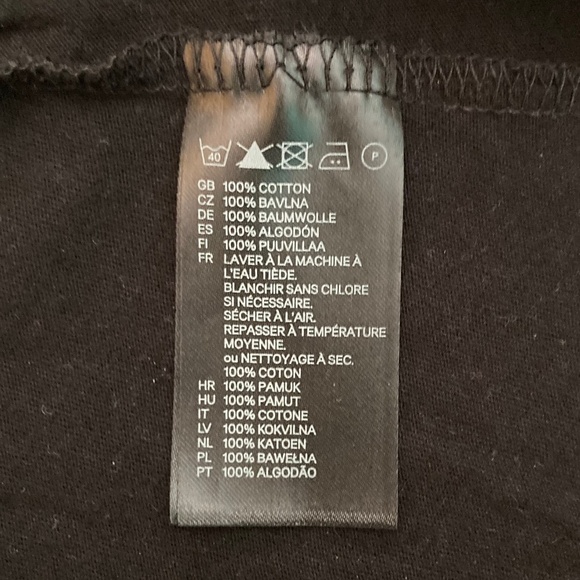 Women’s size small H&M black A-line sleeveless dress with exposed zipper - Picture 5 of 5